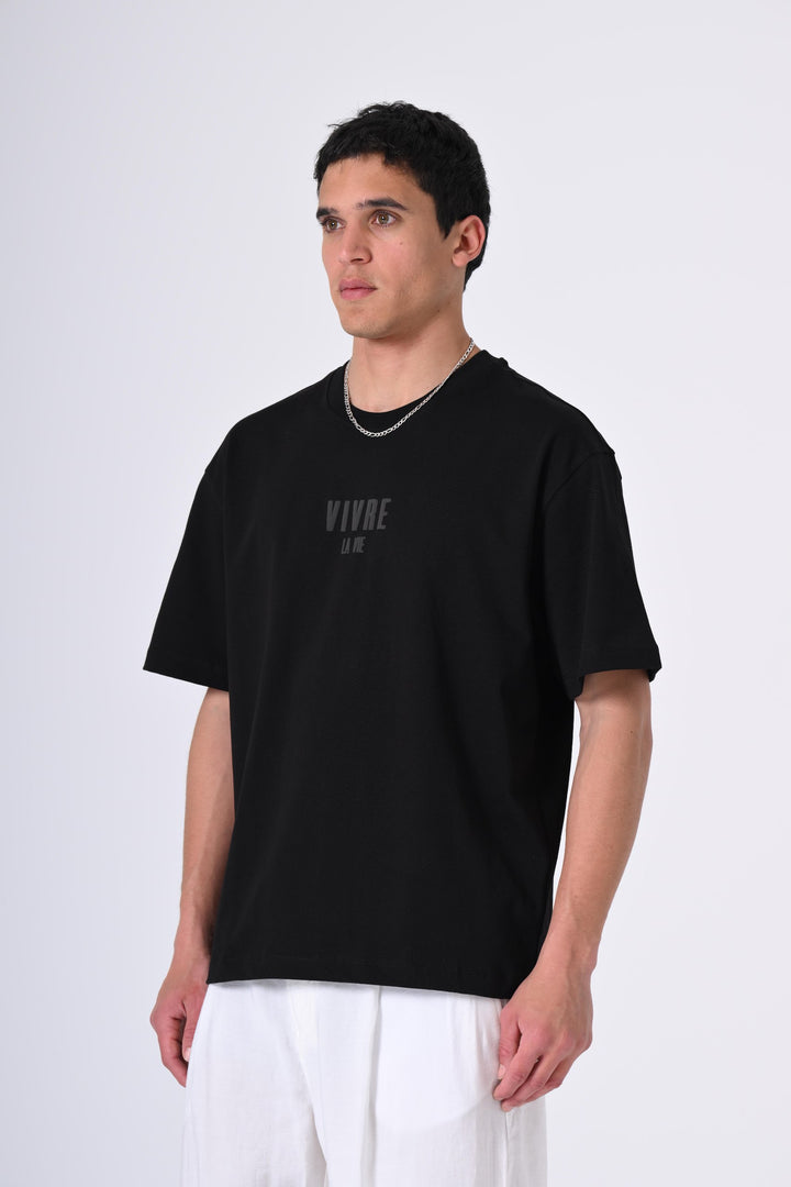 2512 La Vie T-shirt in Black