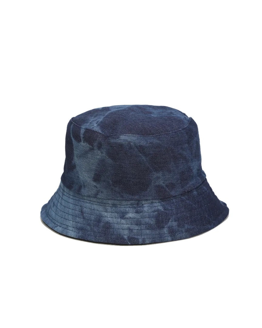 Denim bucket hat in dark blue