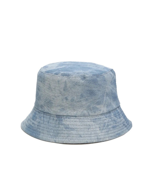 Denim bucket hat in light blue