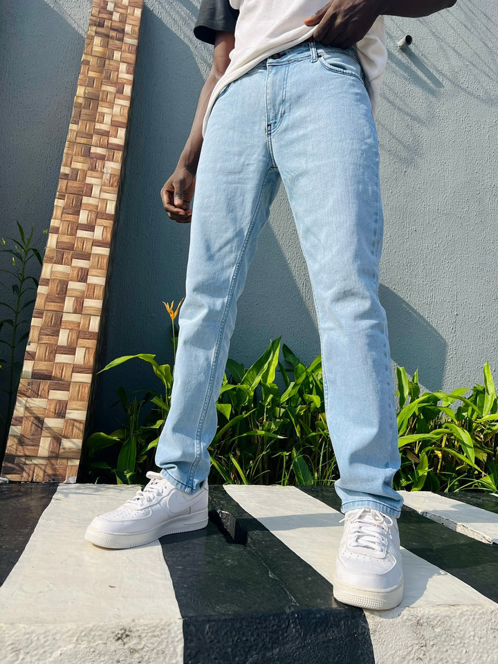 Difransel straight fit jeans in blue