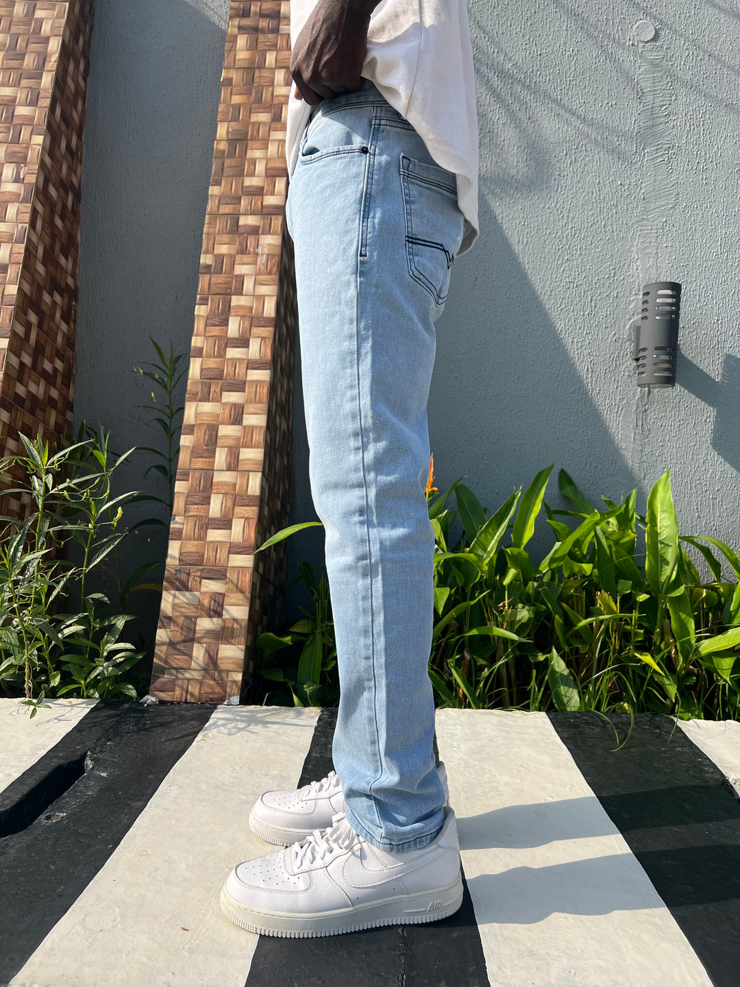 Difransel straight fit jeans in blue