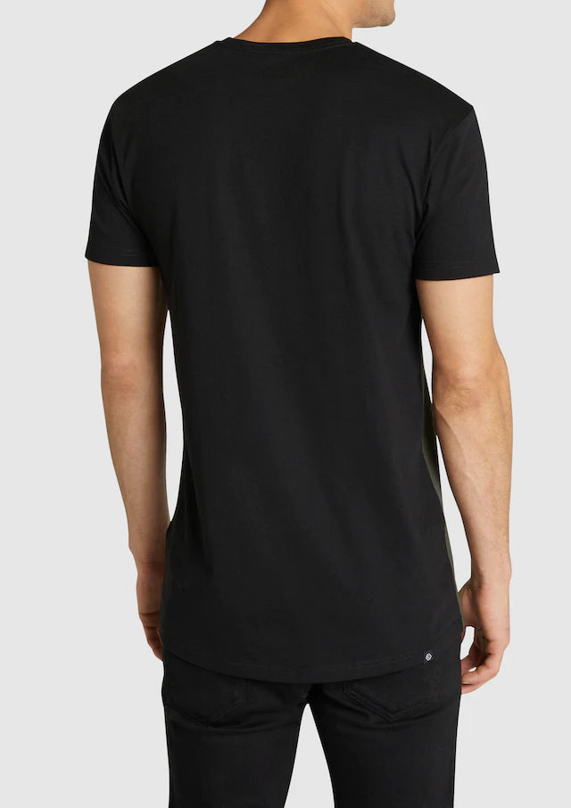 CONNOR MILITARY JACK CREW LONGLINE T-SHIRT