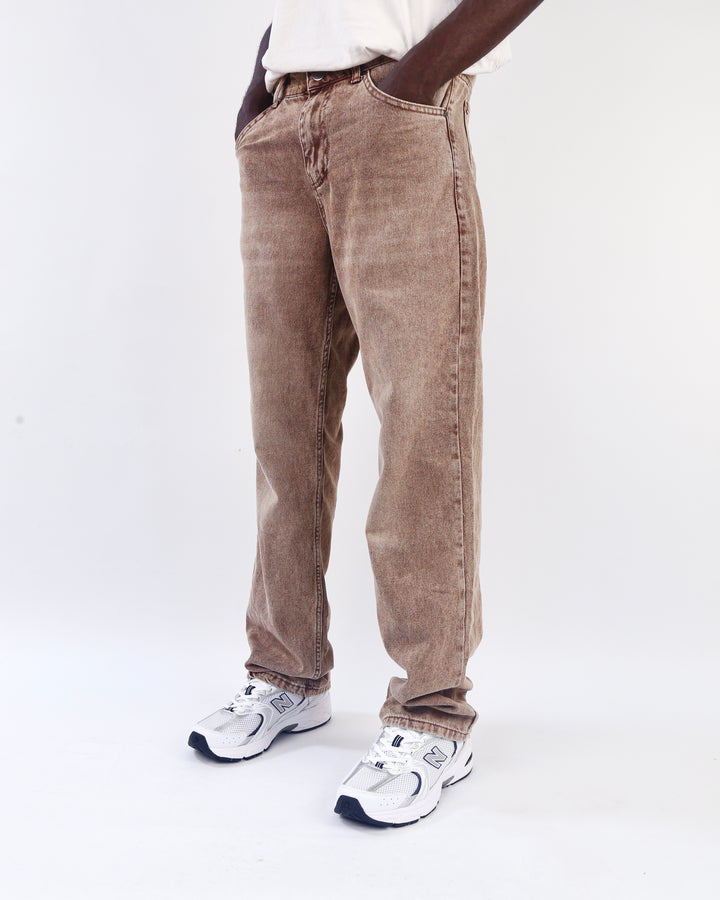 Mr Lee straight fit Jeans in brown