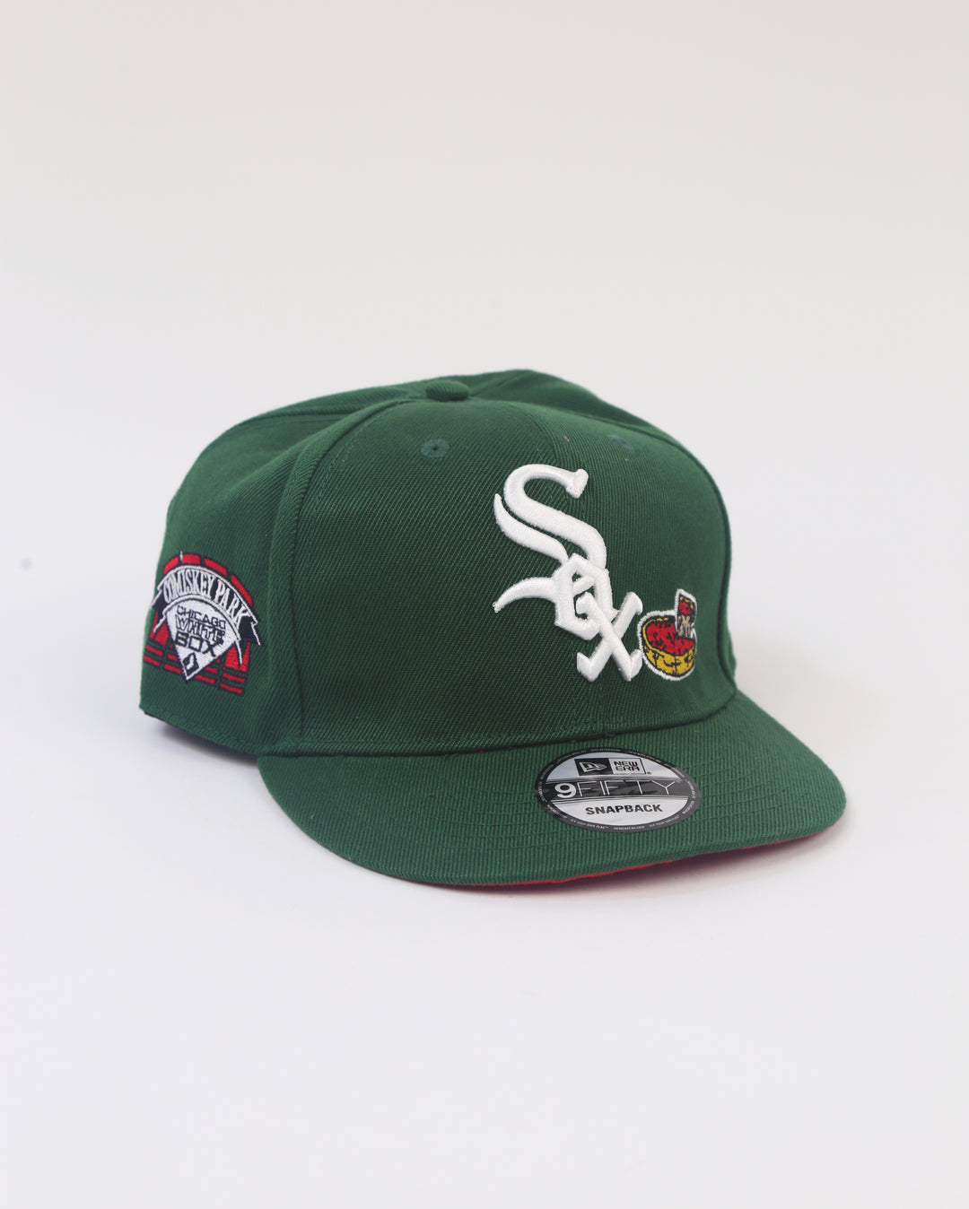 Red Sox Comisky Park Snapback in green