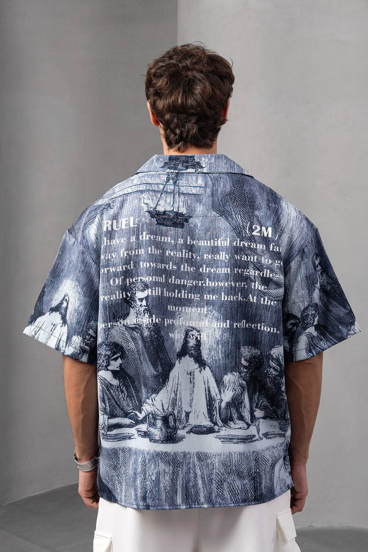 2morrow Last Supper Short Sleeve Revere 👔 via