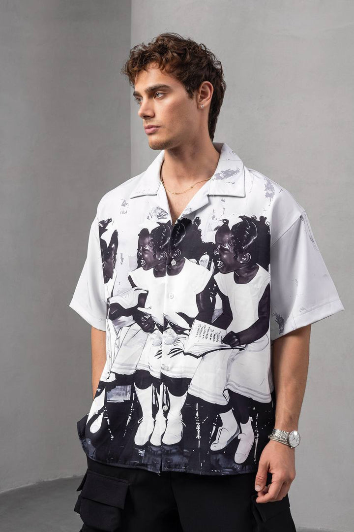 2morrow Play Pen Short Sleeve Revere Shirt