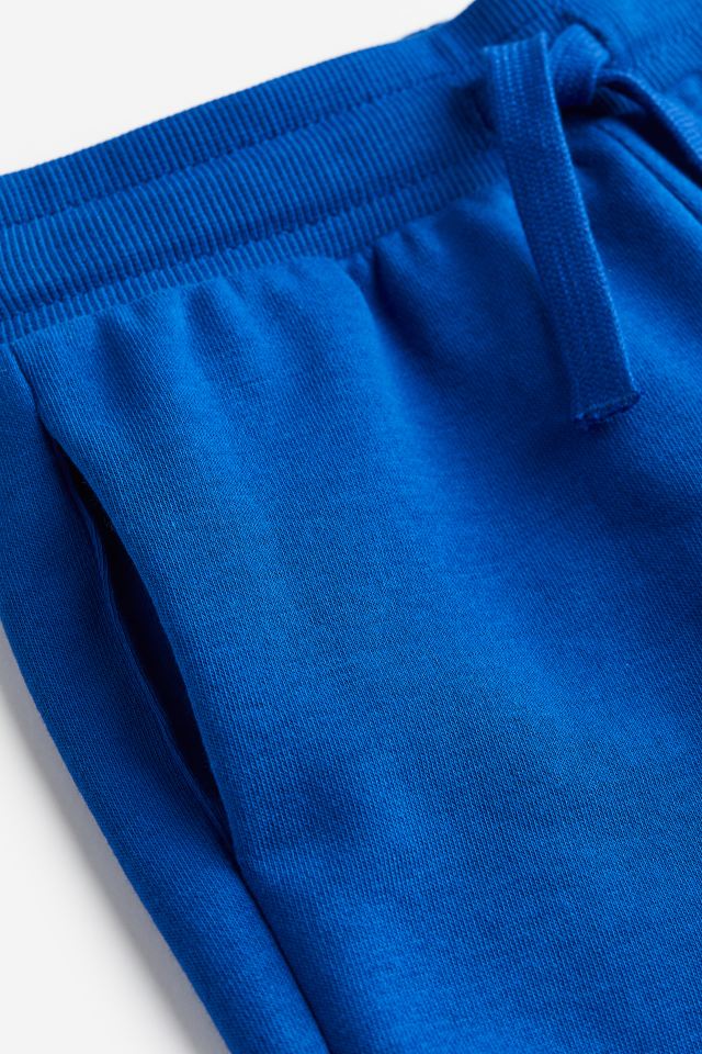 J Hart & Bros Sweat shorts in Cobalt Blue