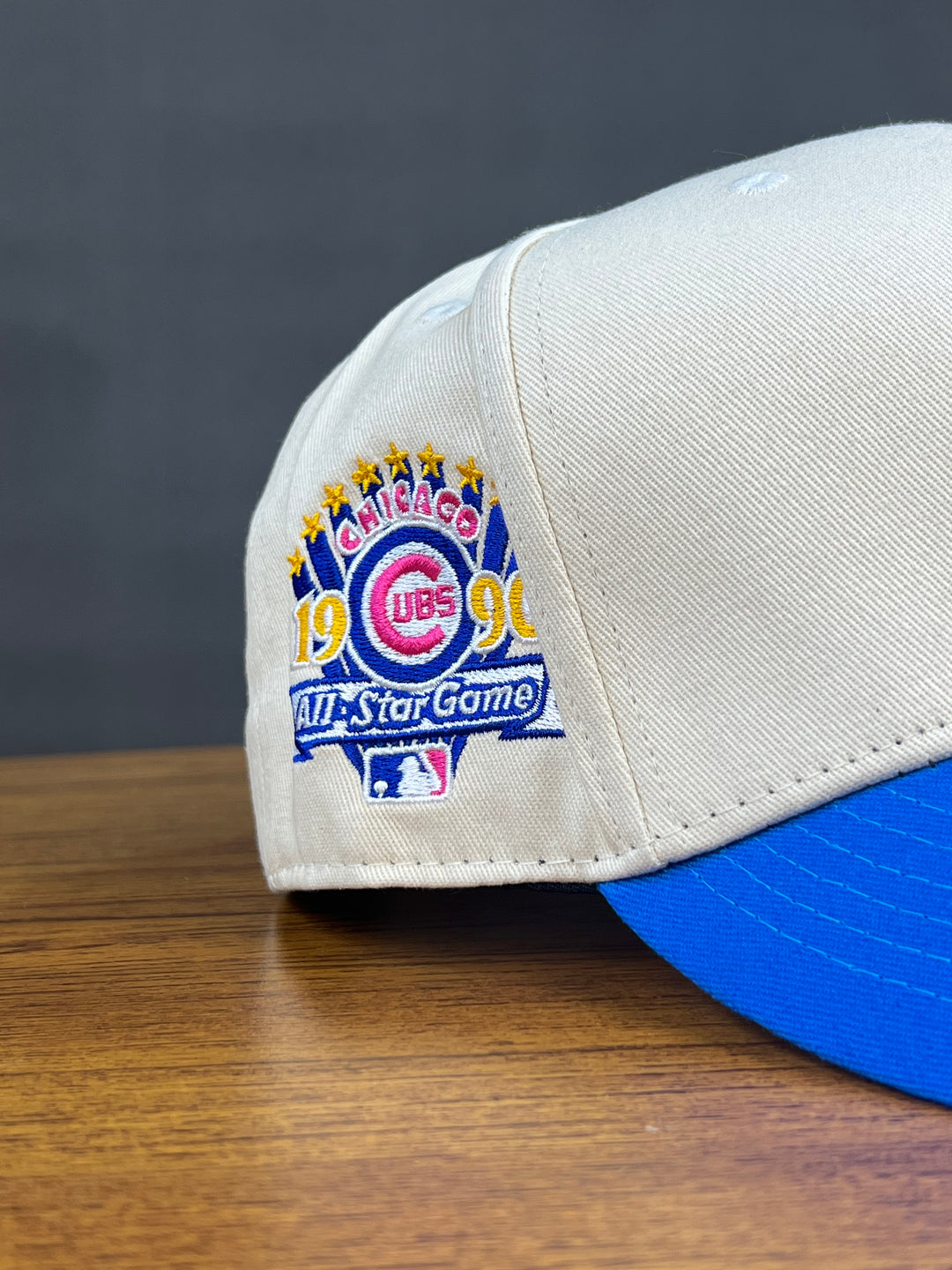 Chicago Cubs 9FIFTY Snapback Cap in beige/blue