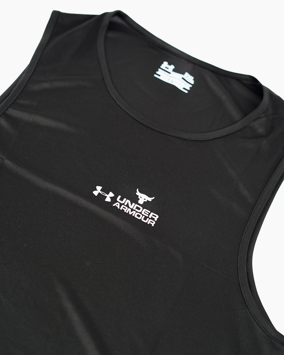 Under armour armless sports t-shirt in black