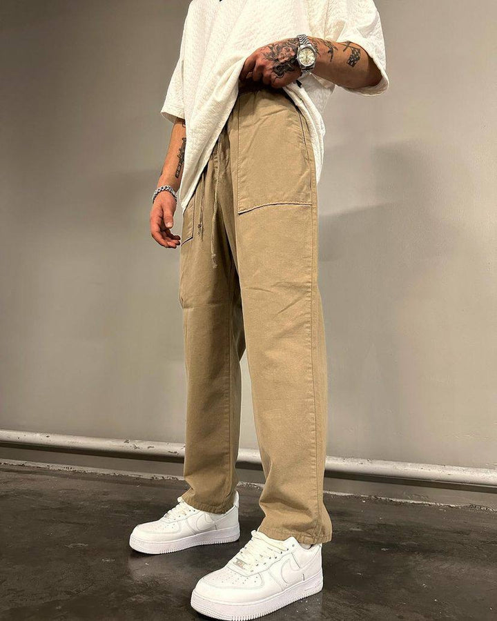 Difransel Carpenter pants in khaki brown