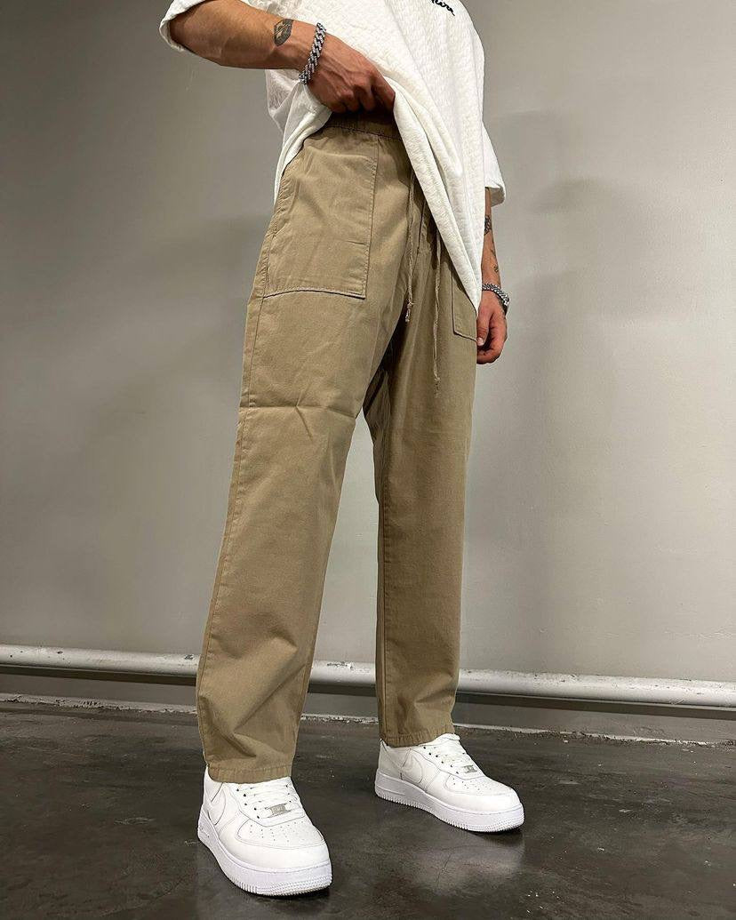 Difransel Carpenter pants in khaki brown