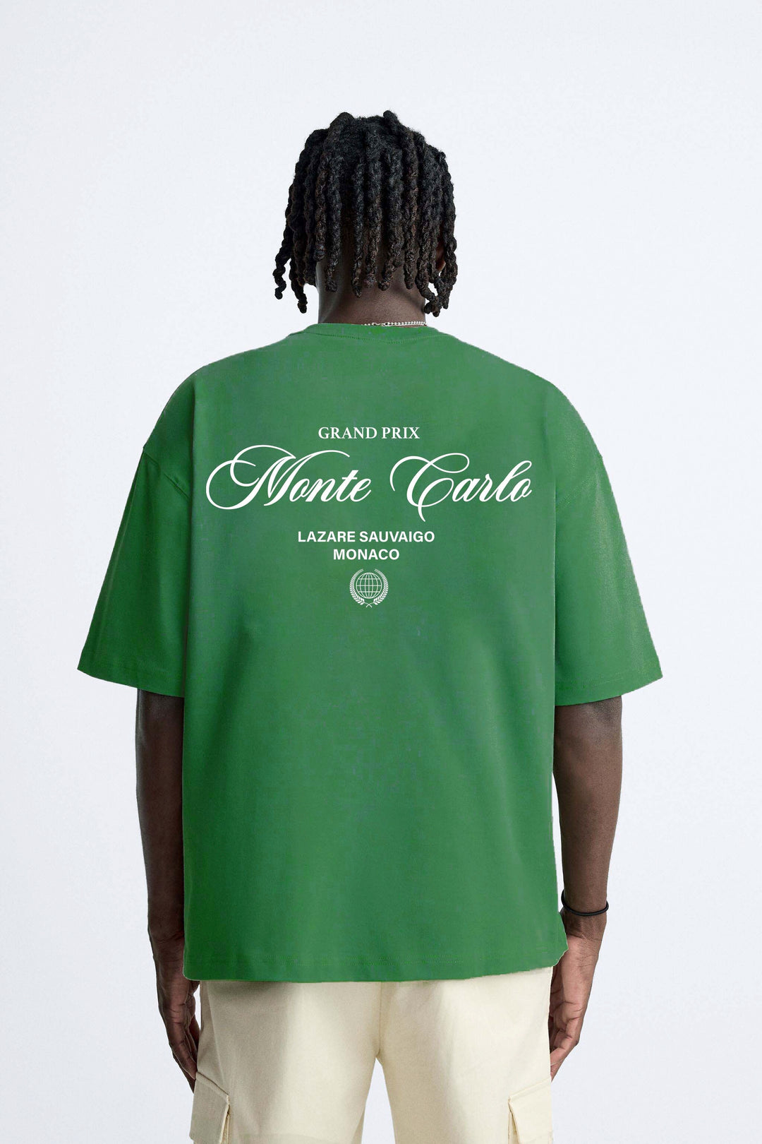 Garm Island Monte Carlo Backprint T-shirt in green