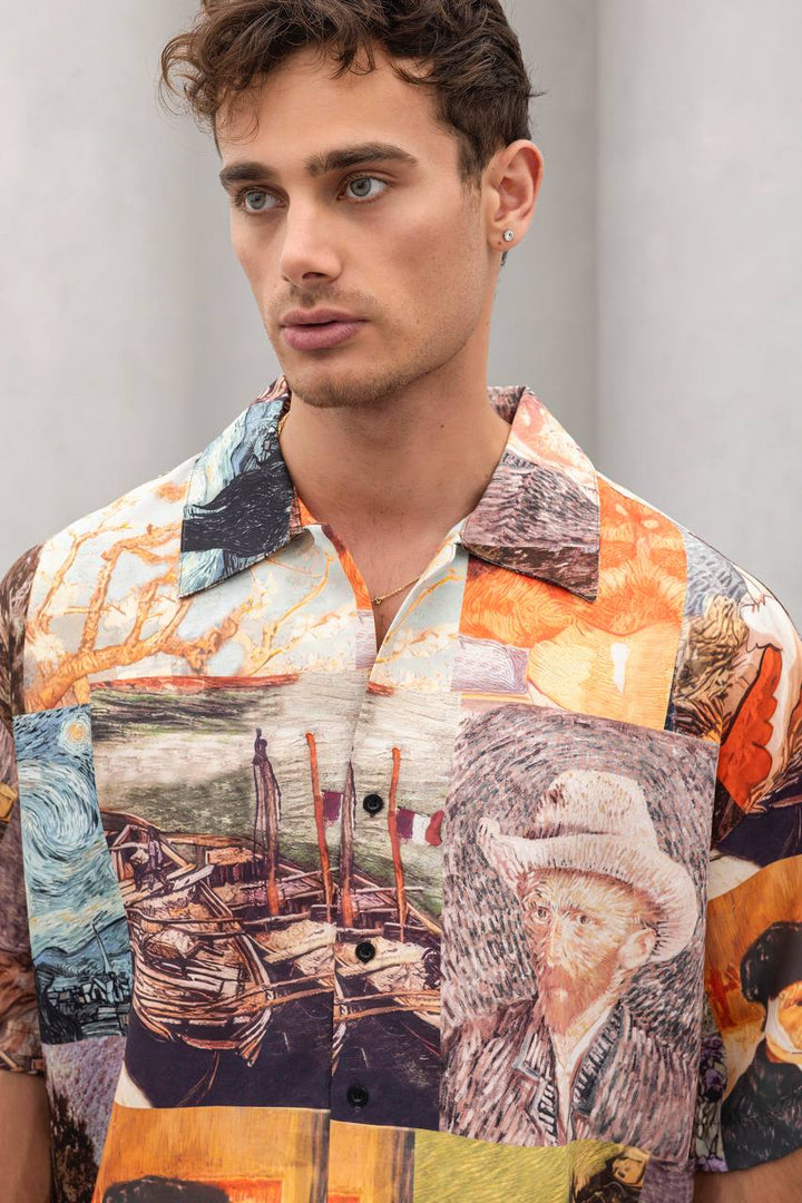 2morrow Vintage Van Gogh Shirt