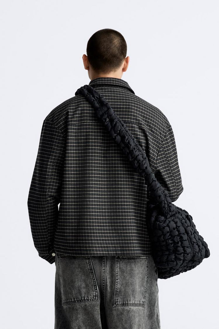 ZARA CHECK OVERSHIRT