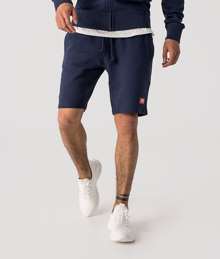 RETRO JEANS EDON SHORT JOGGING SHORT, DARK BLUE