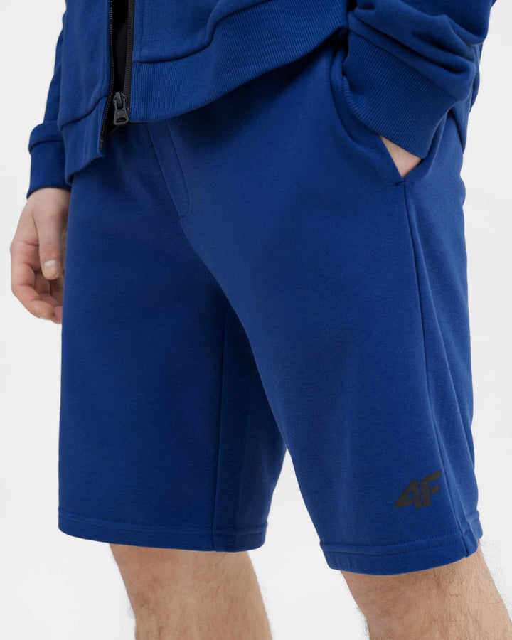 4F sweat shorts in blue