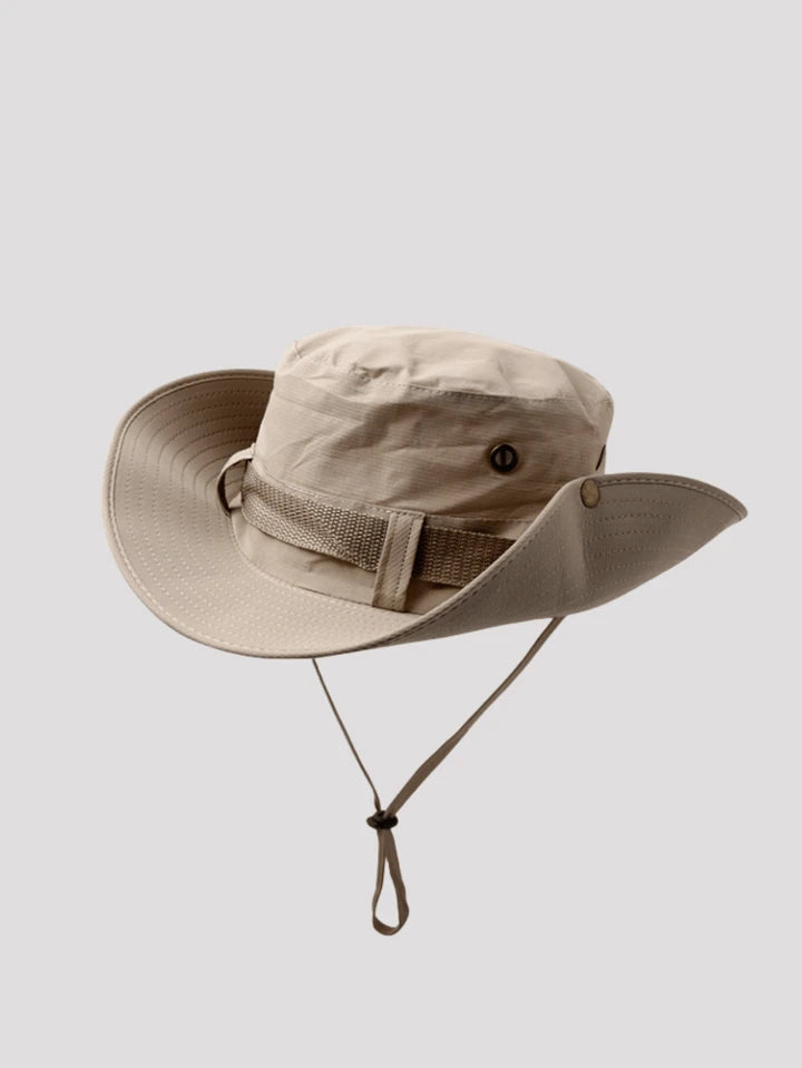 MNT Outdoor travel bucket hat in beige