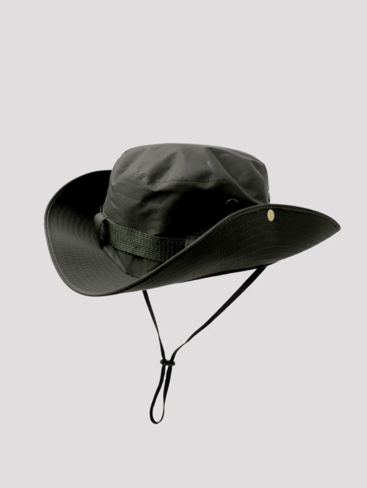 MNT Outdoor travel bucket hat in dark green