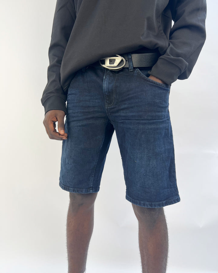 Tom Tailor Denim Shorts in deep Dyed Blue