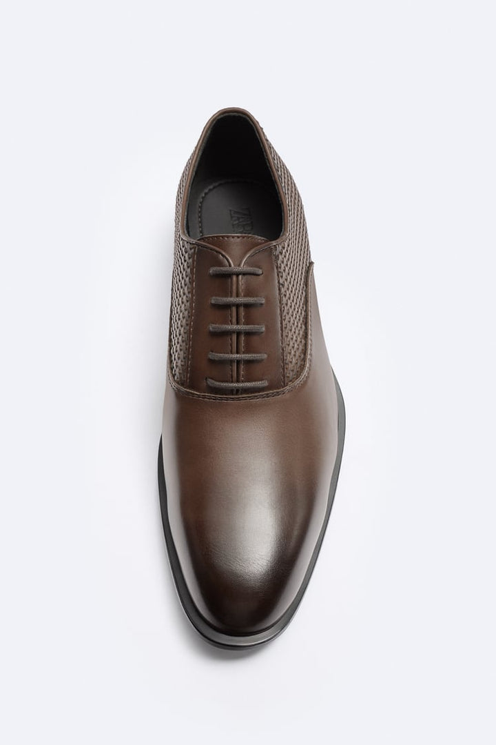 ZARA WOVEN FORMAL SHOES