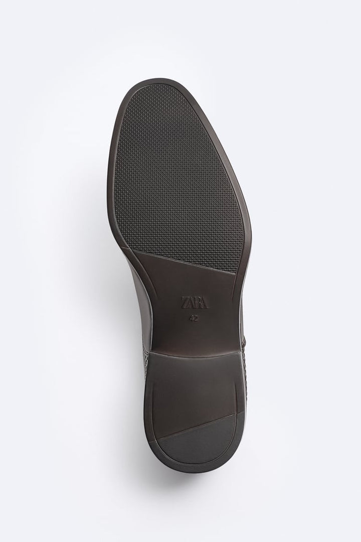 ZARA WOVEN FORMAL SHOES