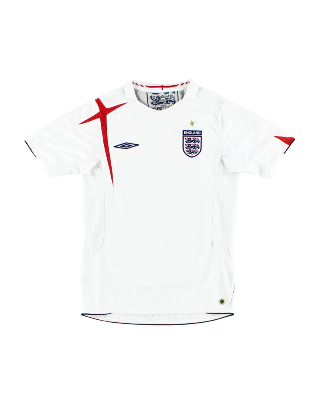 Retro England 2006-08 Home Retro Jersey