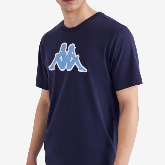 Kappa cromen t-shirt in blue