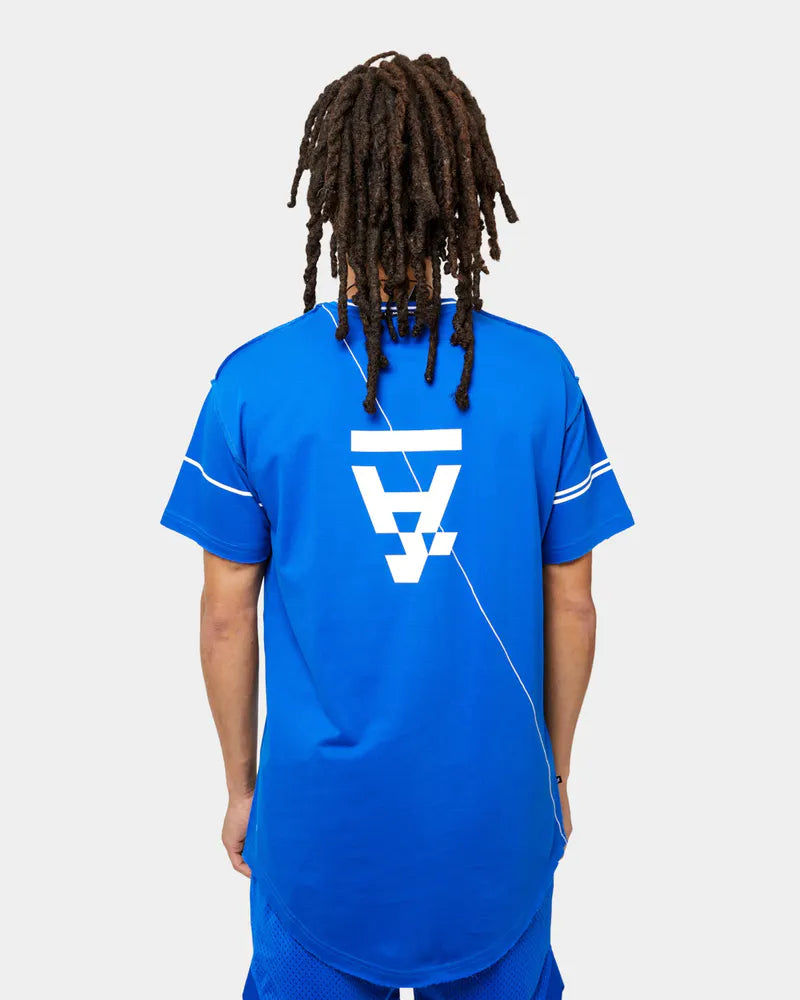 The Anti Order Logo Man Made T-Shirt in blue