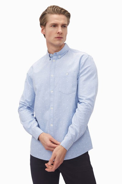 Carrymen’s Oxford shirt in blue