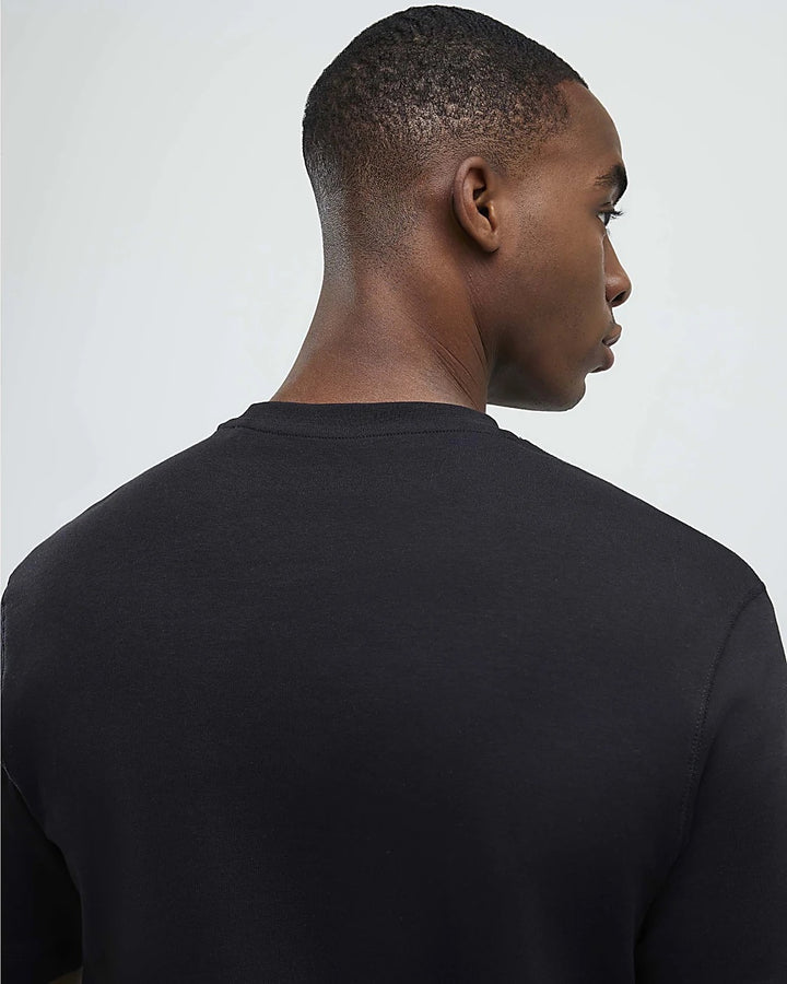 Garm Island Premium Plain T-shirt in black