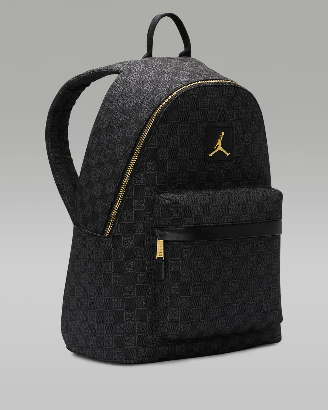 Jordan 23 embroidered backpack bag in black
