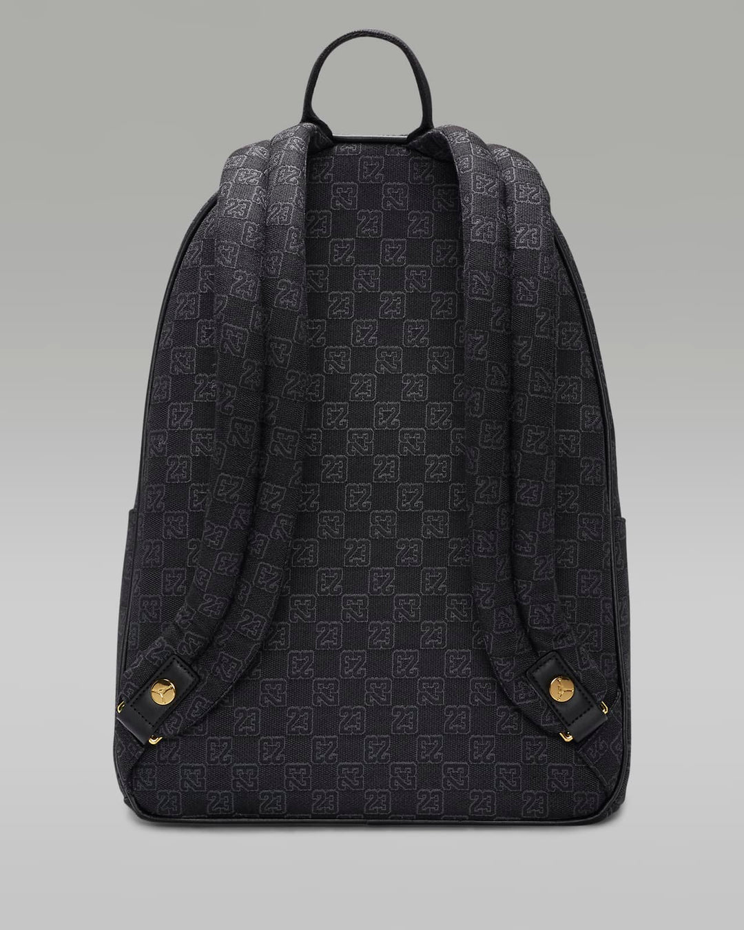 Jordan 23 embroidered backpack bag in black