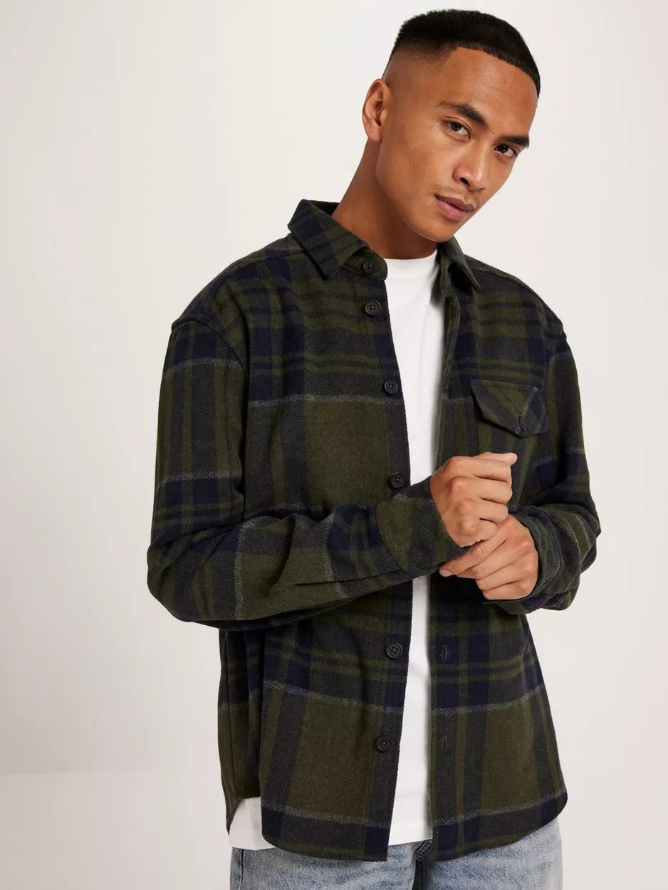 SOLID SOLID SDGeorg Flannel Shirt