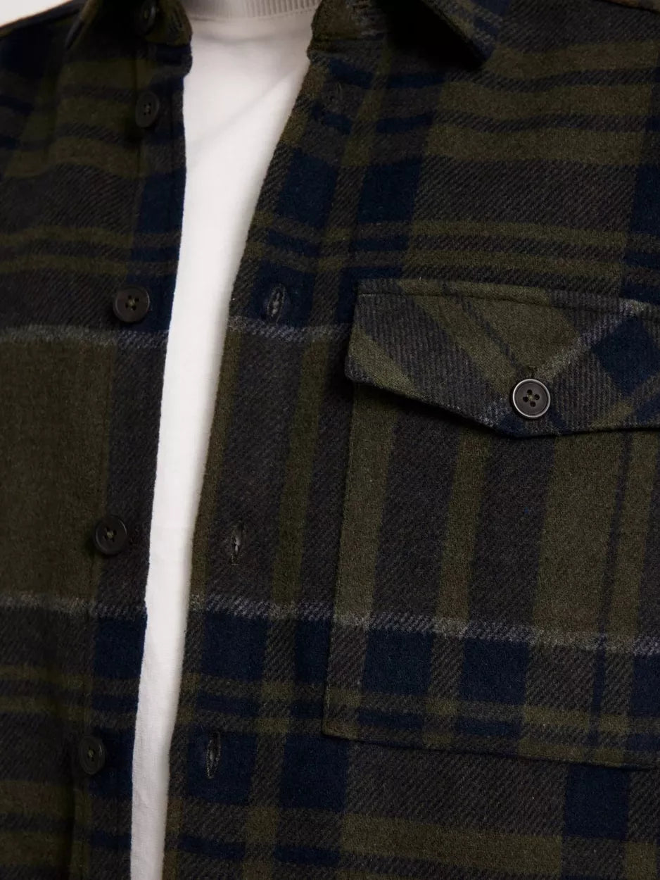 SOLID SOLID SDGeorg Flannel Shirt