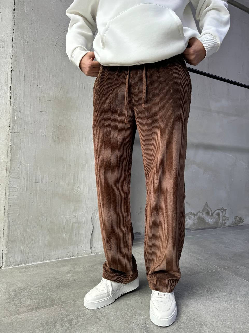 Difransel corduroy pants in brown