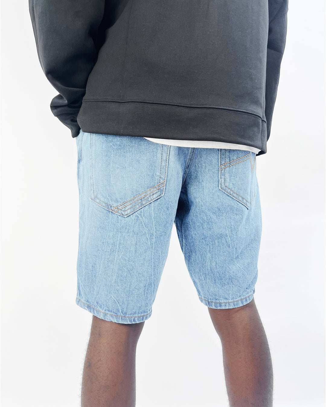 Tom Tailor Denim Shorts in light stone blue