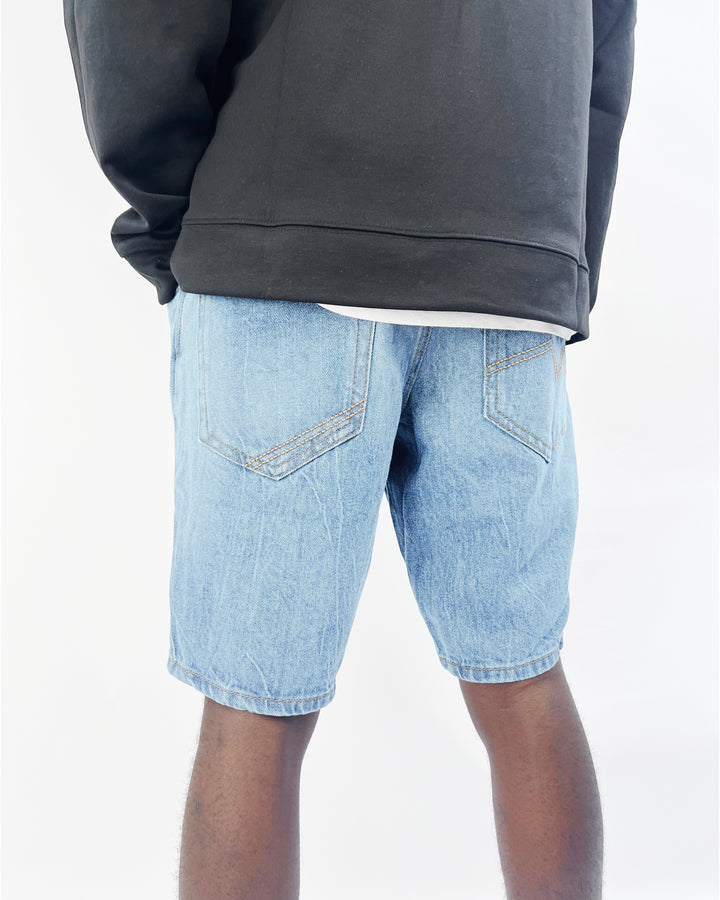 Tom Tailor Denim Shorts in light stone blue