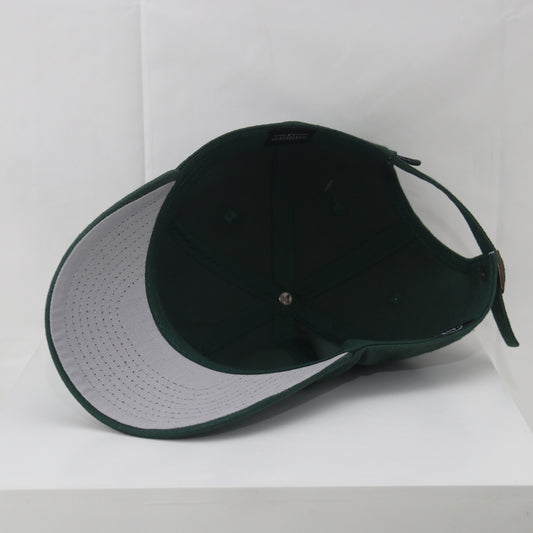 LA big logo adjustable baseball cap in green