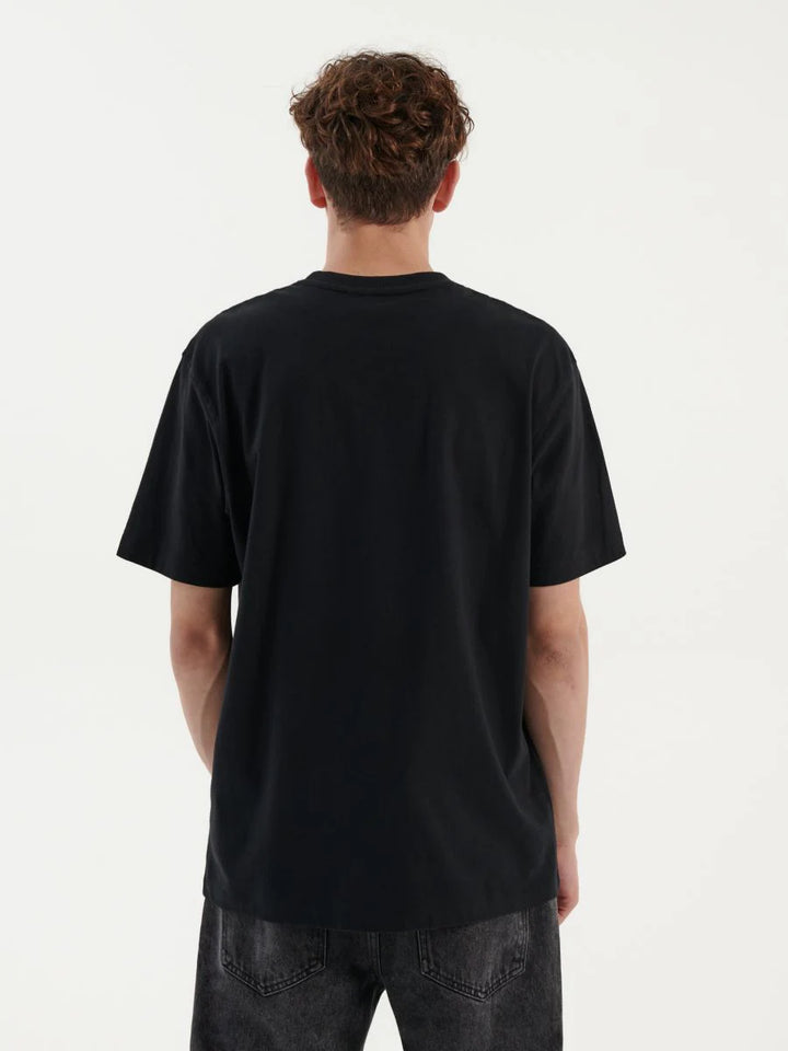 Housebrand Troubled T-shirt in black