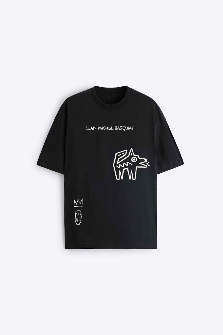 Garm Island Basquiat t-shirt in black