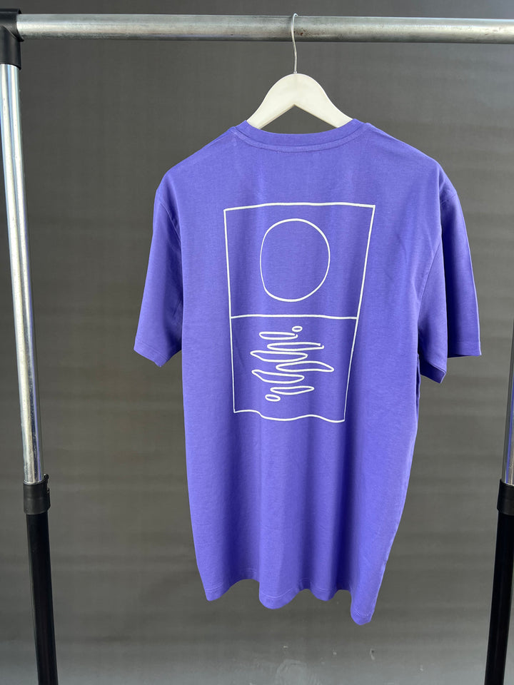 Sissyboy Abstract Horizon T-shirt in purple