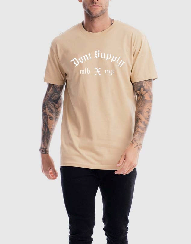 Dvnt supply Crest t-shirt in brown