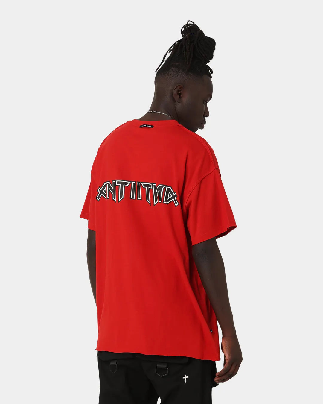 Anti Order Terminus T-shirt in red