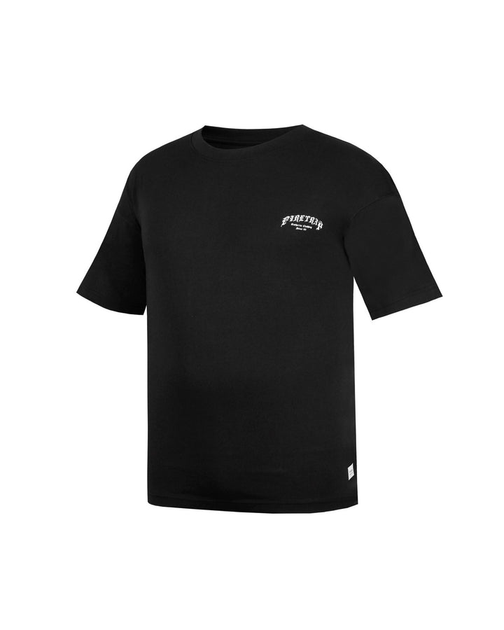 Firetrap Backprint T-shirt in black