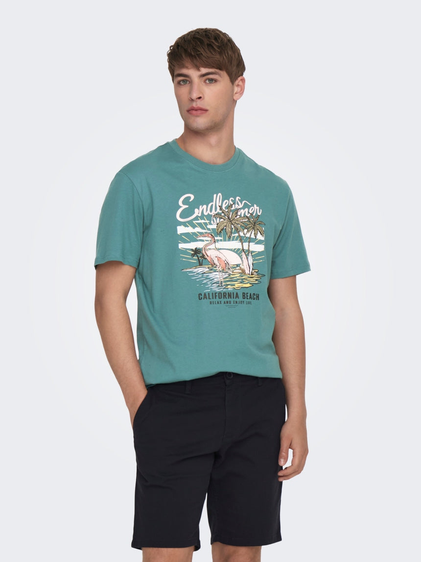 Only&Sons endless summer t-shirt