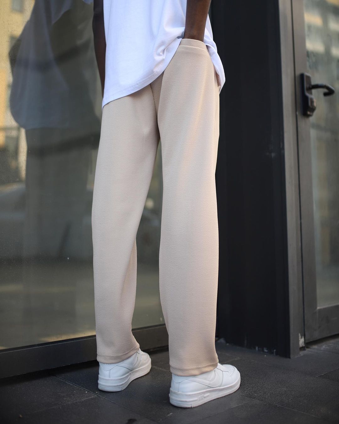 Spruce Pleated pants in beige