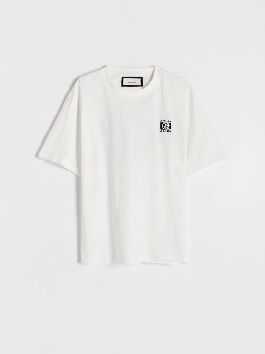 Reserved Oversized T-shirt with minimalist print