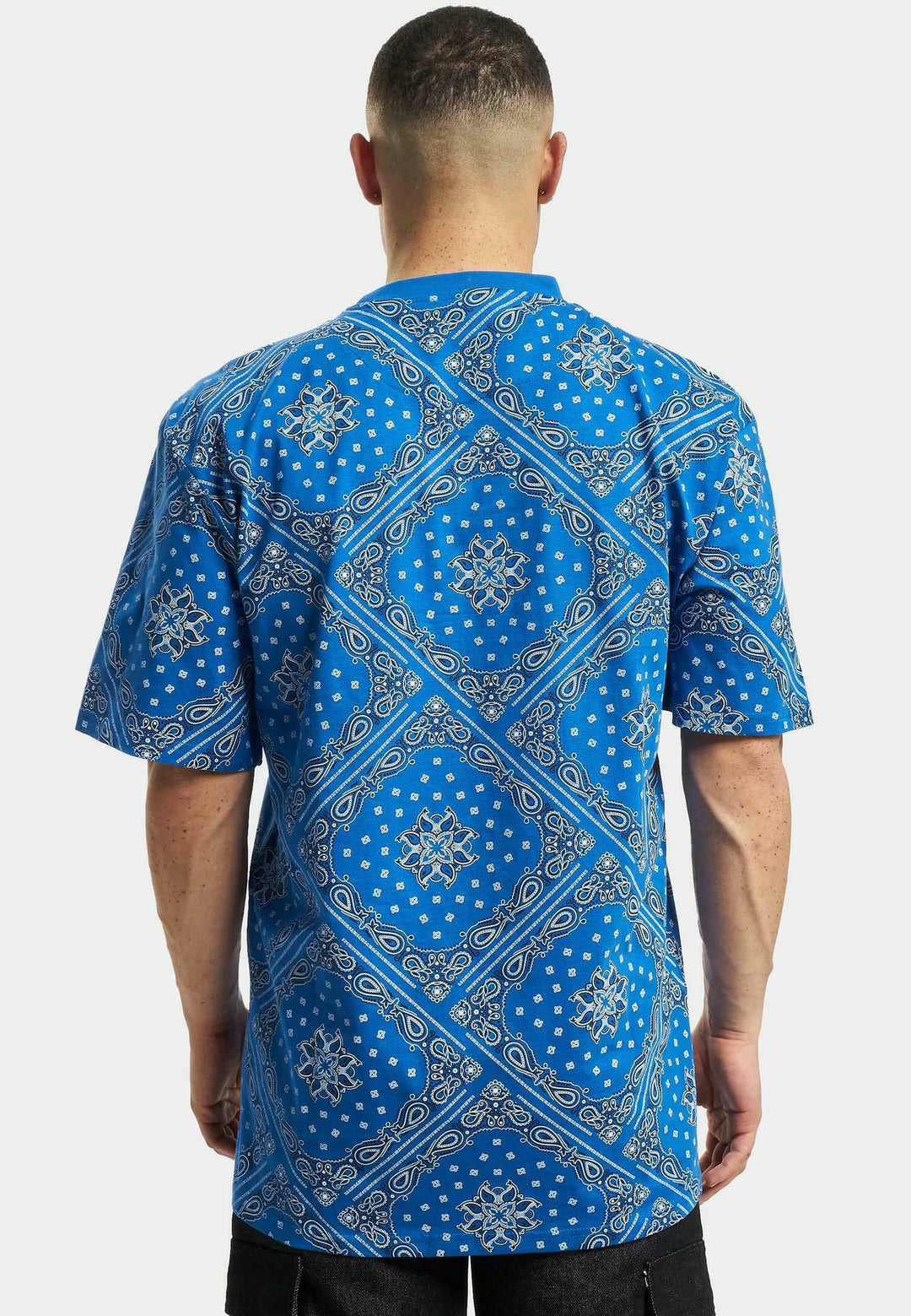 Karl Kani Paisley print T-shirt in blue