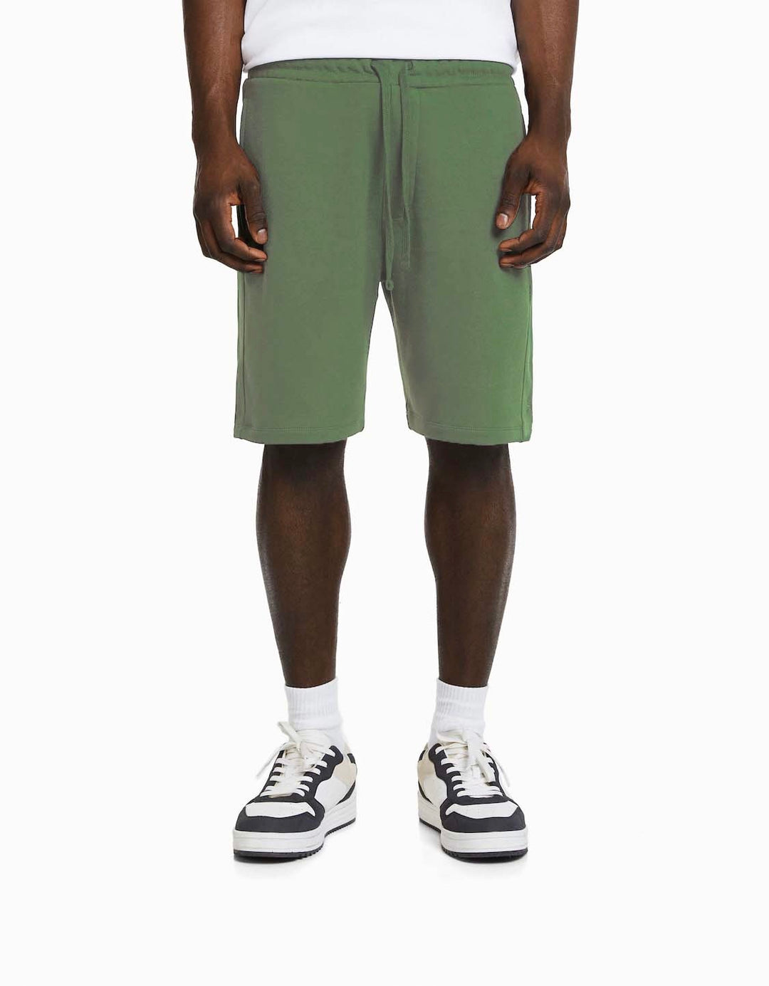 J Hart & Bros shorts in olive green