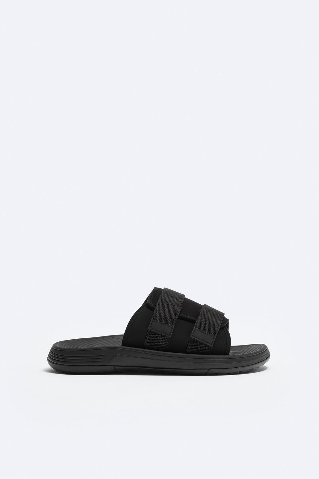 Zara Technical Sliders in black – Garmisland